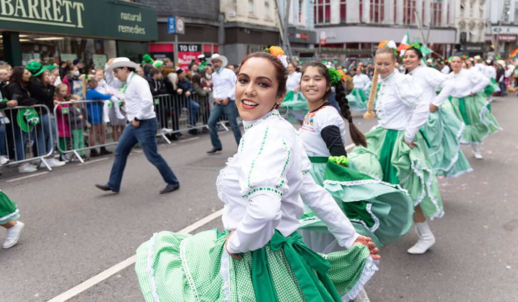 St Patrick's Day celebration in Cork